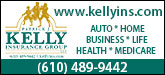 Patrick J. Kelly Insurance Group Sponsorship Banner